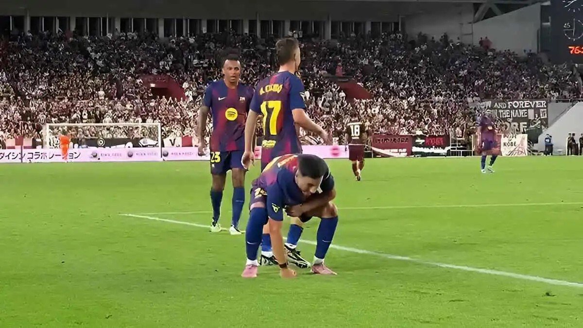روني بردغجي يخطف الأنظار بهدفه الأول مع برشلونة باحتفال كرتوني (فيديو – صورة)